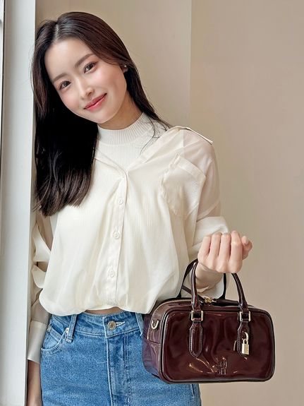 ペプラムアシメニットプルオーバー(ニット)｜トップス｜SNIDEL