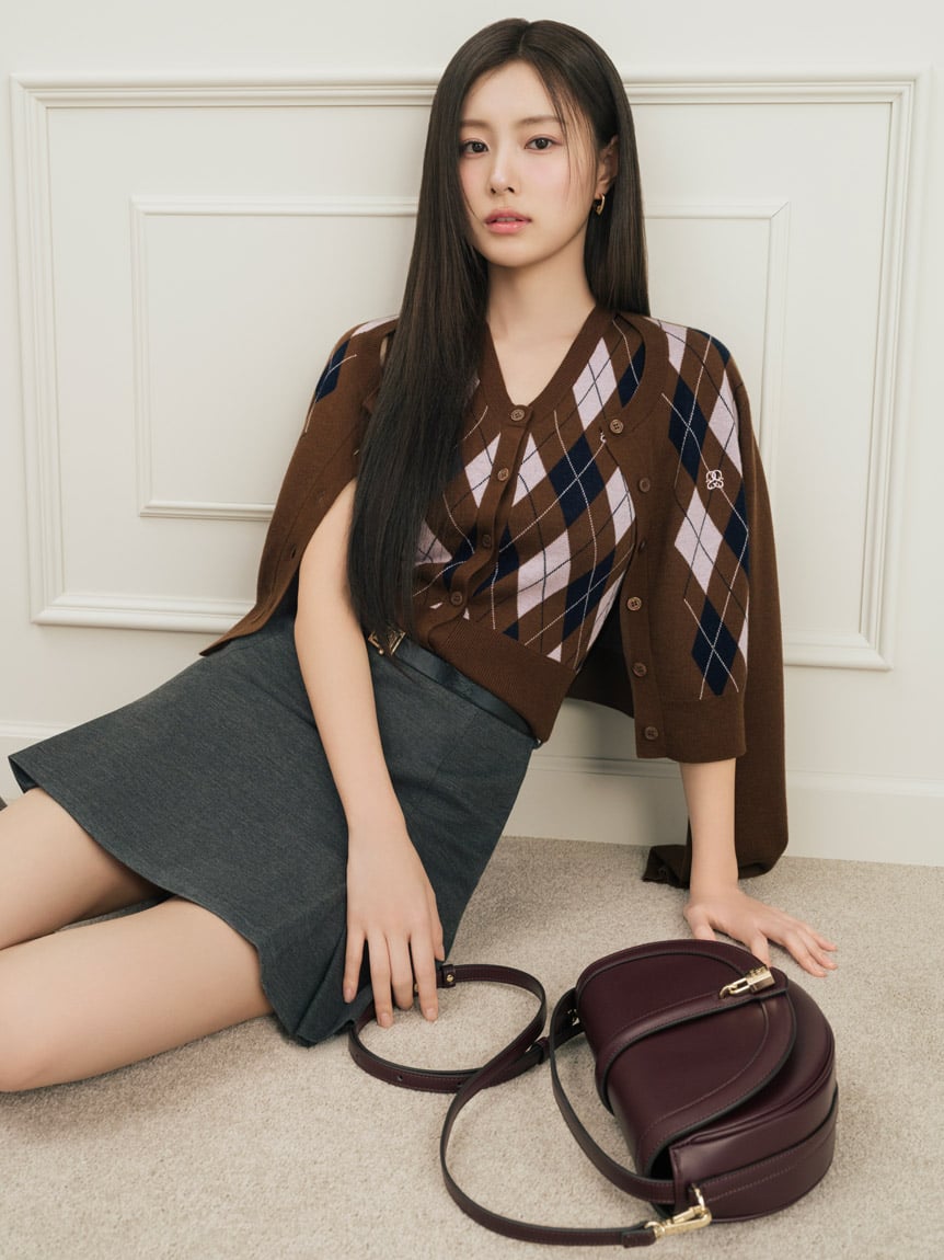 ＼期間限定10%OFF／予約商品/SNIDEL スナイデル  アーガイルニットジレプルオーバー SWNT254283 8月末〜9月末入荷予定 25FW 2025秋冬 キャンセル返品不可 アーガイルニットジレプルオーバー(ニット)｜トップス｜SNIDEL