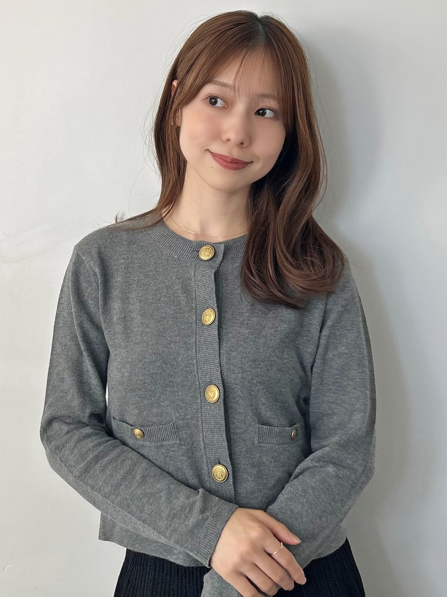 金ボタンカーデ(カーディガン)｜トップス｜SNIDEL(スナイデル)の通販