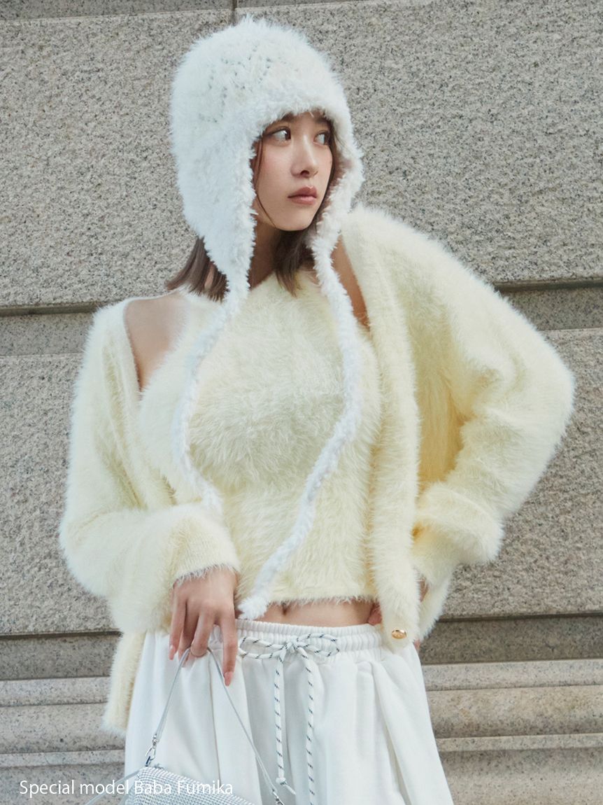 シャギーアンサンブル(ニット)｜トップス｜SNIDEL(スナイデル)の通販