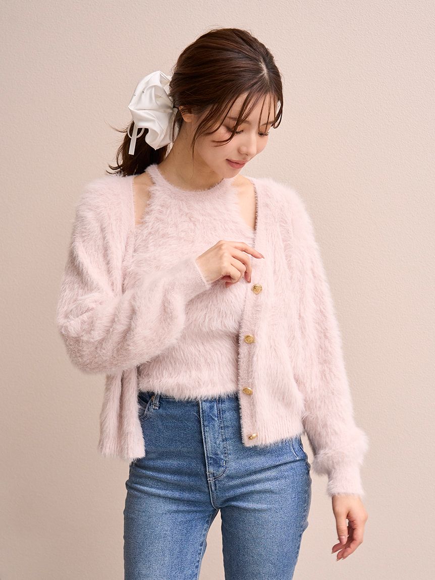 シャギーアンサンブル(ニット)｜トップス｜SNIDEL(スナイデル)の通販