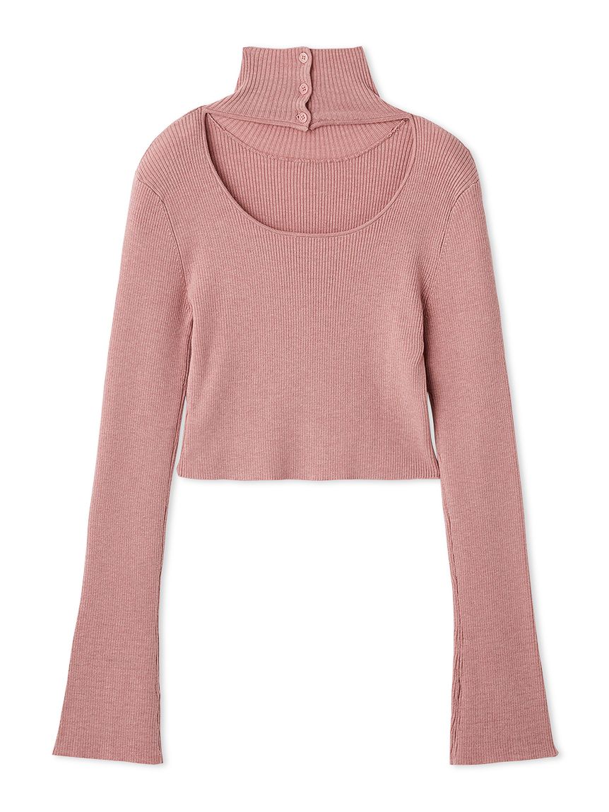 2wayクロップドハイネックプルオーバー(ニット)｜トップス｜SNIDEL