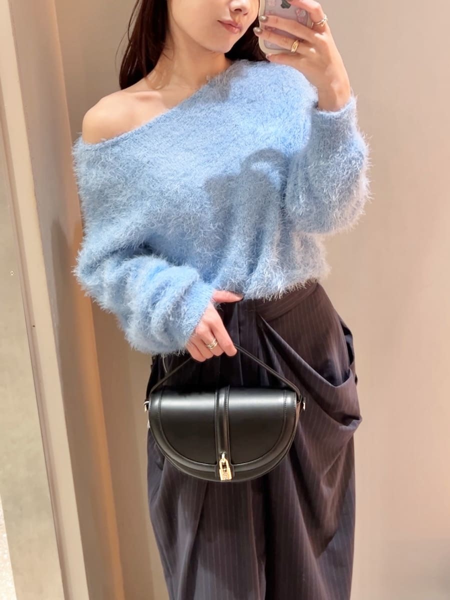 SNIDEL 新作 ファーライクニットプルオーバー ファーライクニットプルオーバー(ニット)｜トップス｜SNIDEL