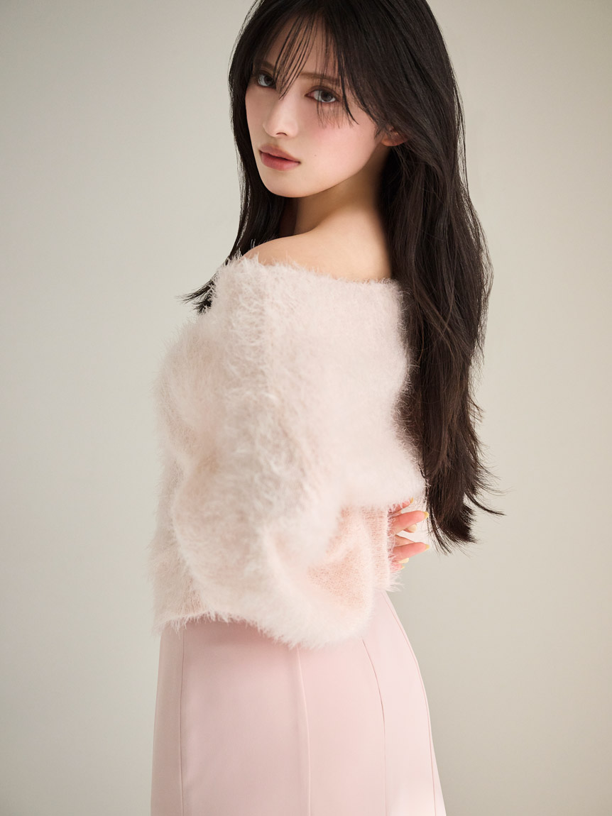 Snidel カーディガン&タンクワンピースセット　ピンク Snidel カーディガン&タンクワンピースセット ピンク Snidel