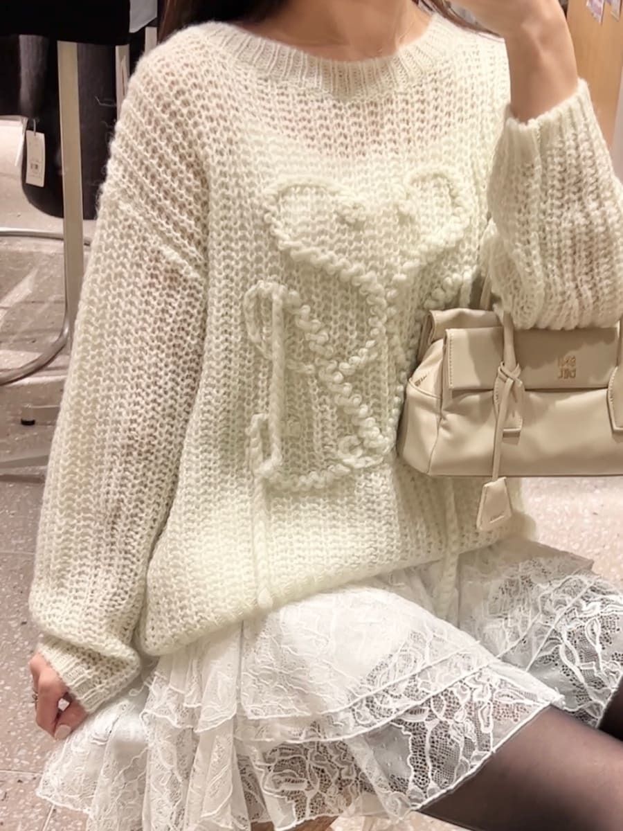 ロゴローゲージニットプルオーバー(ニット)｜トップス｜SNIDEL