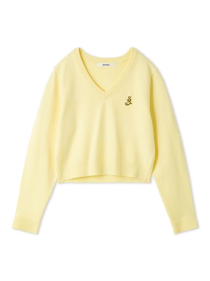 ブローチ付きニットプルオーバー(ニット)｜トップス｜SNIDEL