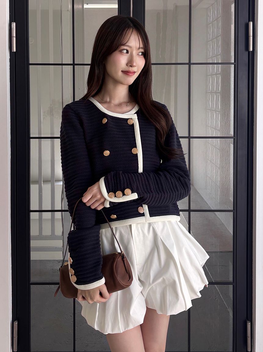 クロシェライクカーディガン(カーディガン)｜トップス｜SNIDEL