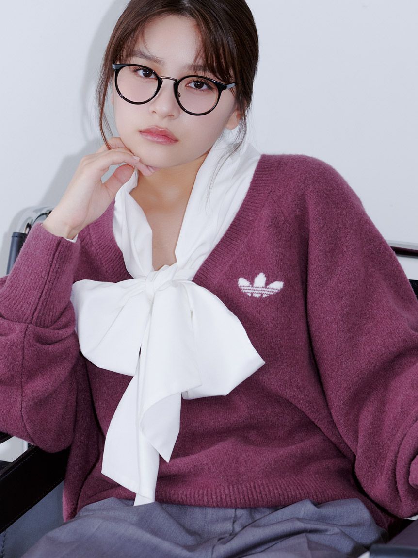 トップス  Originals for SNIDEL xs adidas Originals】ESS KNT CRW/エッセンシャルズ ニットクルー(ニット