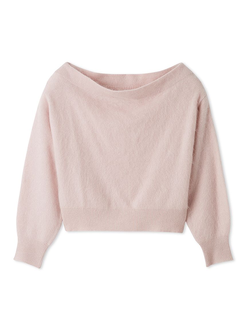 snidel オフショルトップス HIGH QUALITY】ウールミンクオフショルプルオーバー(ニット)｜トップス