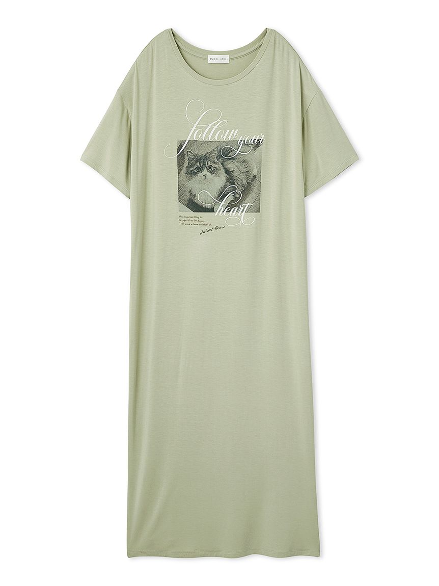 CAT Tシャツワンピース(ワンピース)｜スナイデルホーム｜SNIDEL
