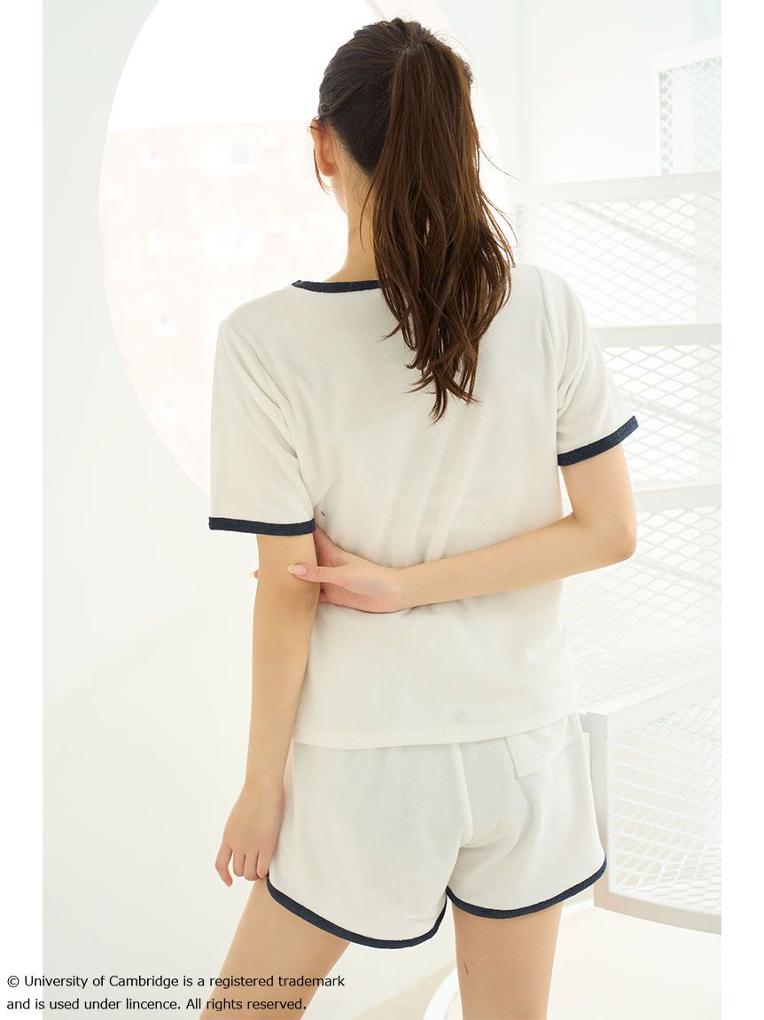 snidel 【接触冷感】パイルセットアップ sorbet light】【接触冷感】パイルセットアップ（ルームウェア