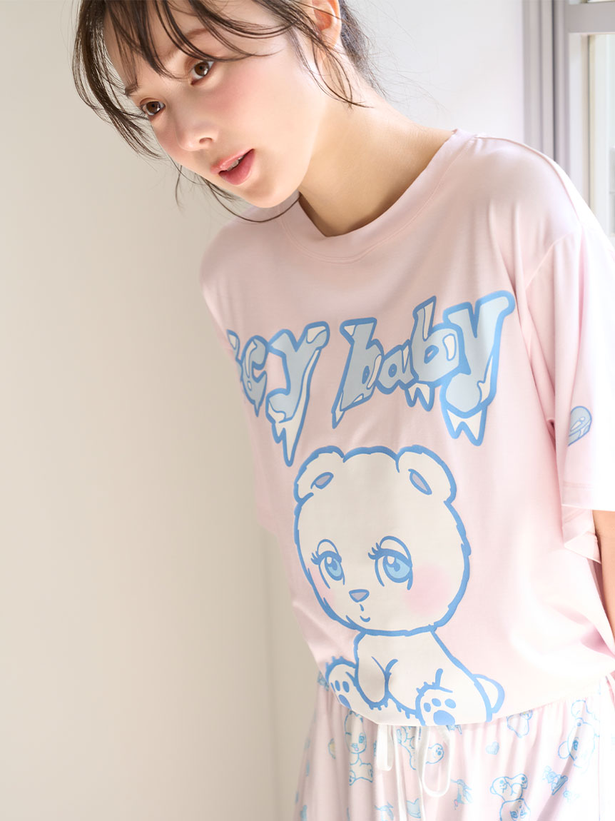 SNIDEL  icy baby プルオーバー 限定カラーあり】【icy baby】【SorbetTouchCool】【接触冷感】プル