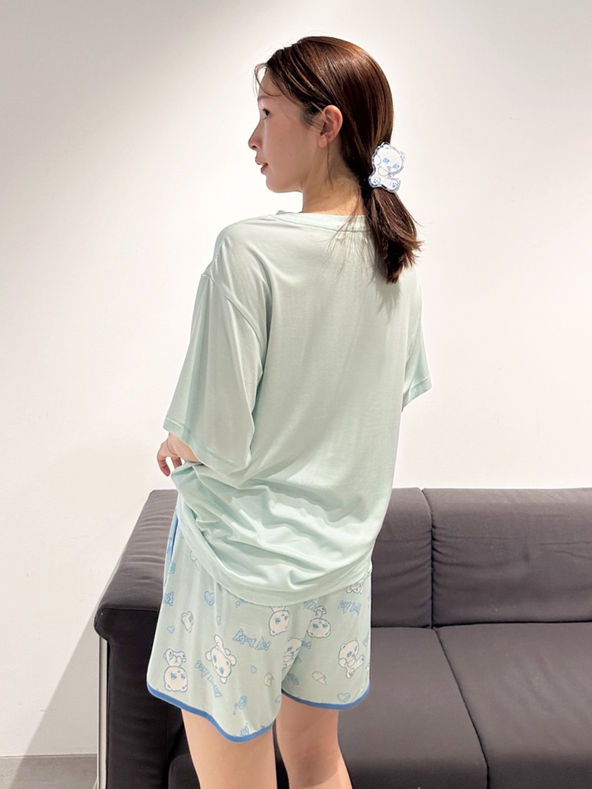 限定カラーあり】【icy baby】【接触冷感】Tシャツセットアップ