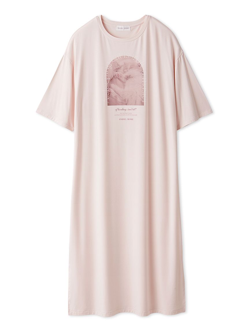 snidel home❤️新品タグ付❤️ノースリカップイン　ワンピース　ピンク SNIDEL 新作10%OFF スナイデル ワンピース 25秋冬 カップイン