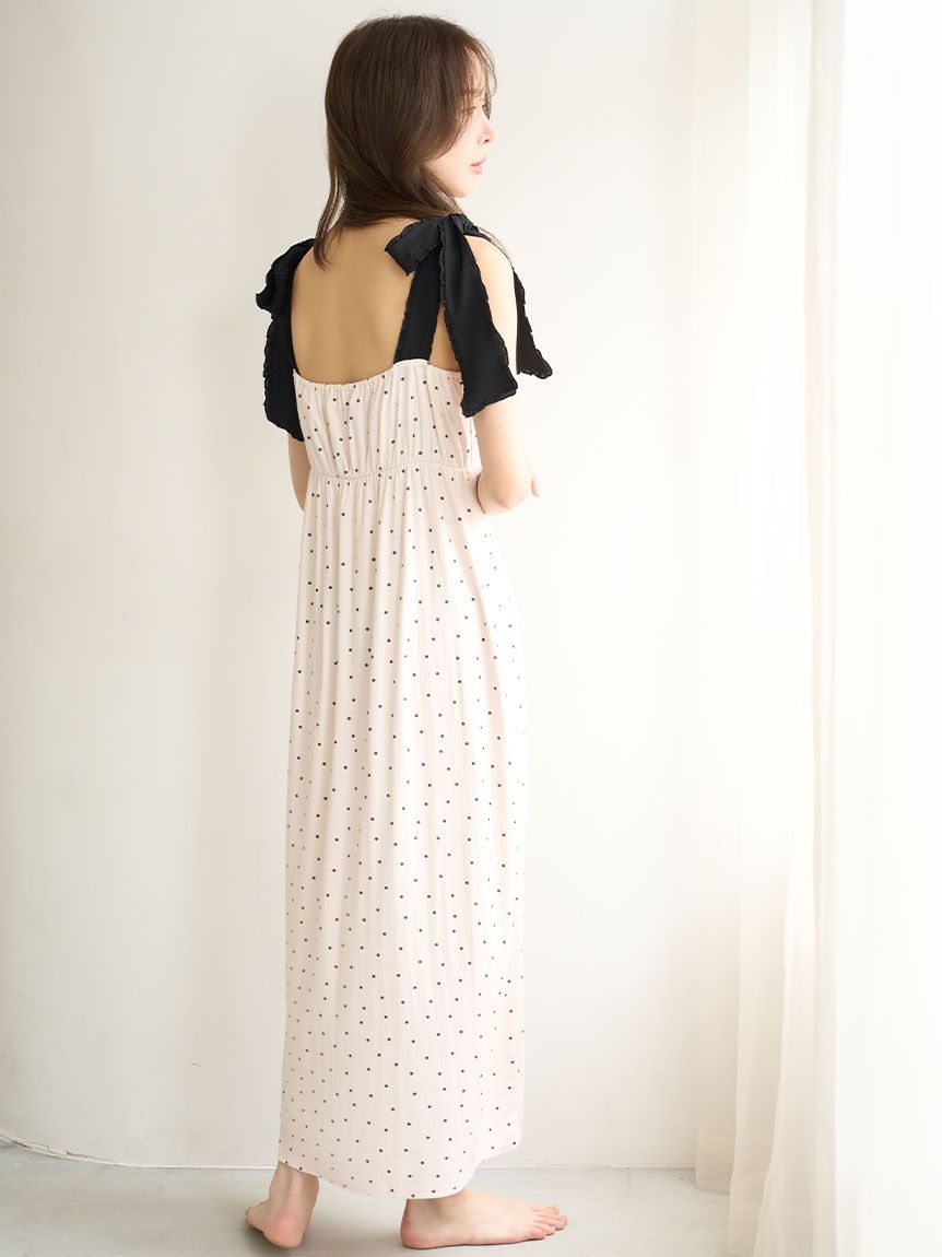ショルダーリボンカットワンピース(ワンピース)｜スナイデルホーム
