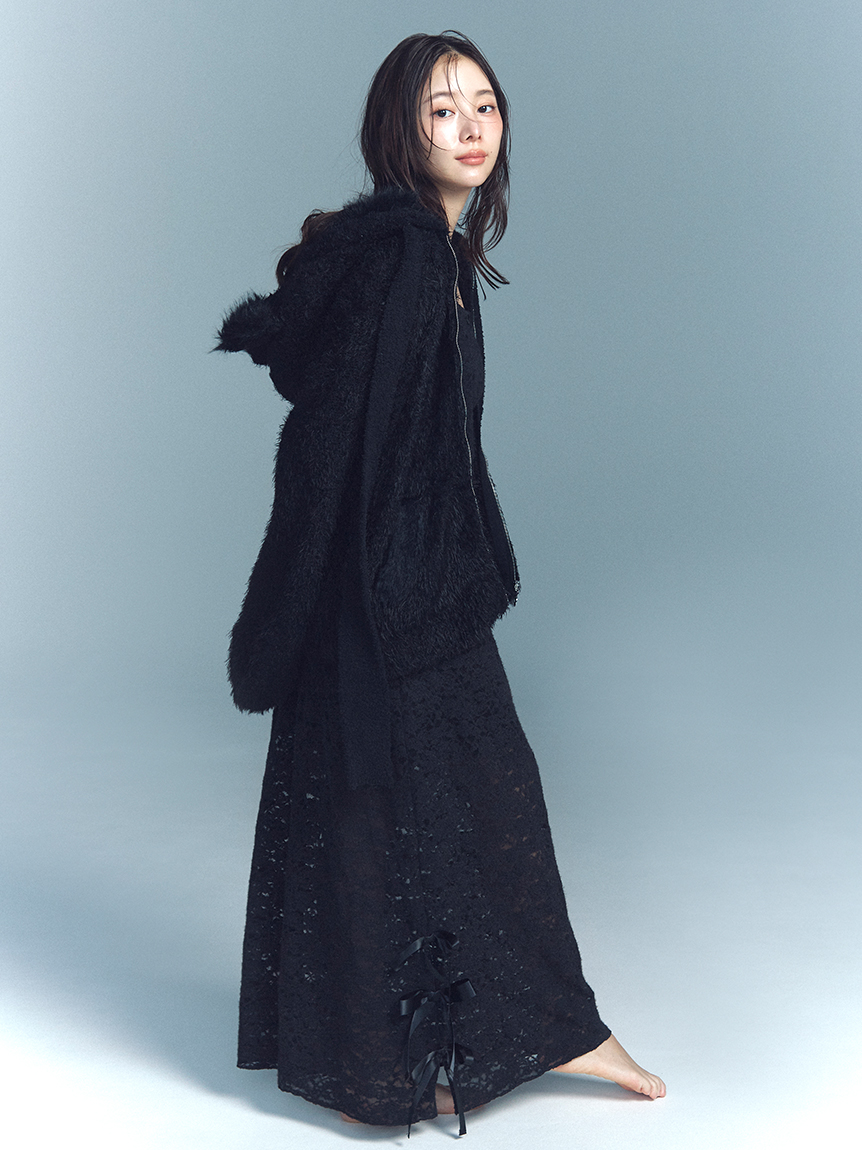 snidel  【Halloween】レースリボンキャミワンピース スナイデルホーム Halloween レースリボンキャミワンピース SNIDEL