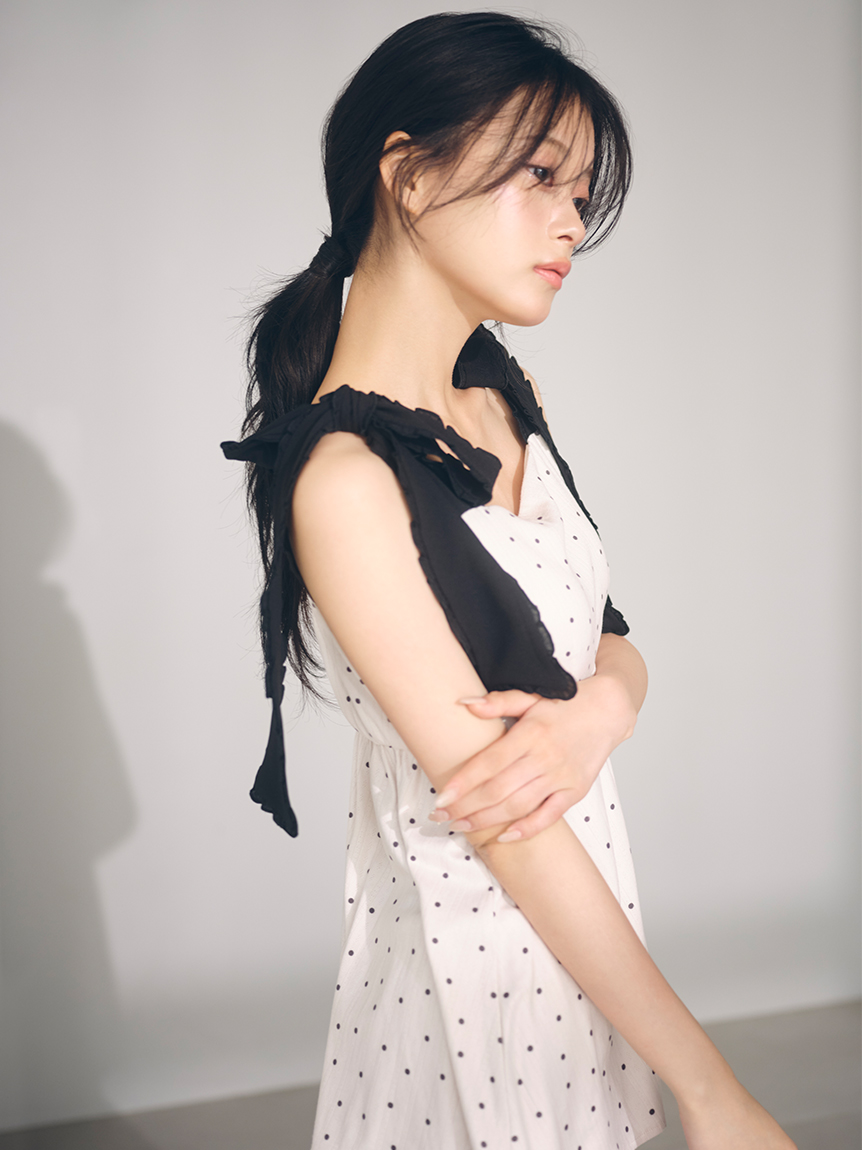 SNIDEL リボンショルダーセットアップ ブラック SNIDEL HOME スナイデルホーム リボン ショルダー セットアップ - メルカリ