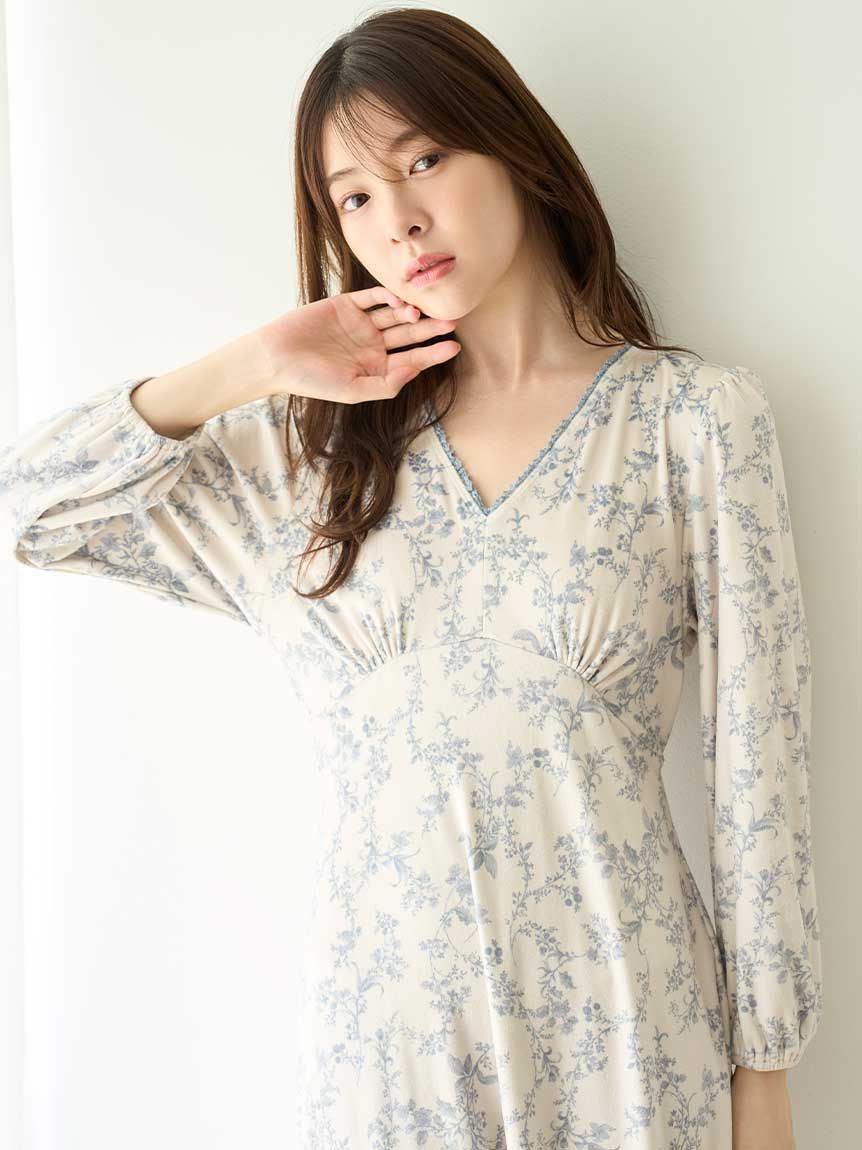 シルキーフリースワンピース(ワンピース)｜スナイデルホーム｜SNIDEL