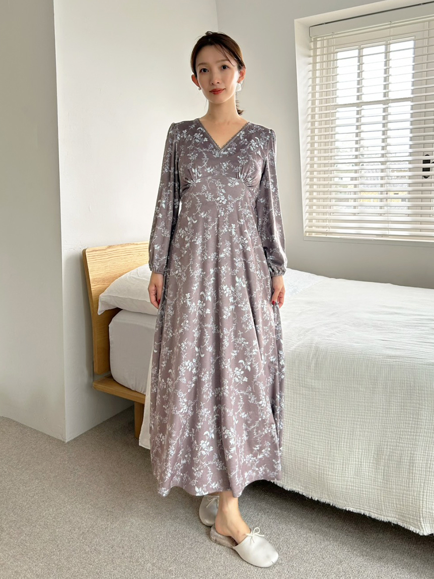 シルキーフリースワンピース(ワンピース)｜スナイデルホーム｜SNIDEL