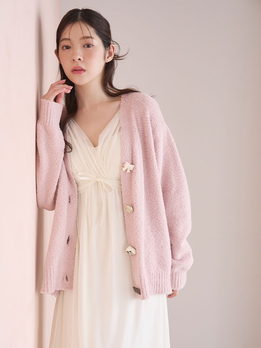 ナイトブラ付きチュールカットソーワンピース(ワンピース)｜スナイデル