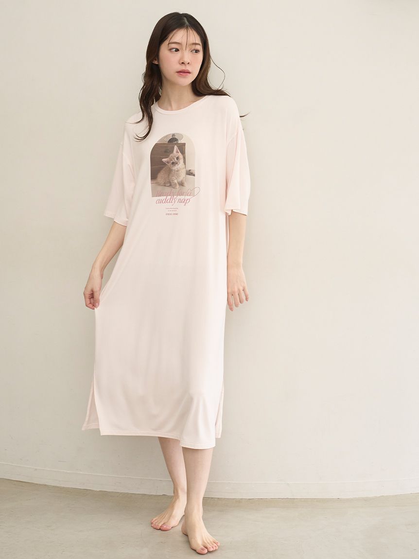KOROMO】【接触冷感】Tシャツワンピース(ワンピース)｜スナイデル