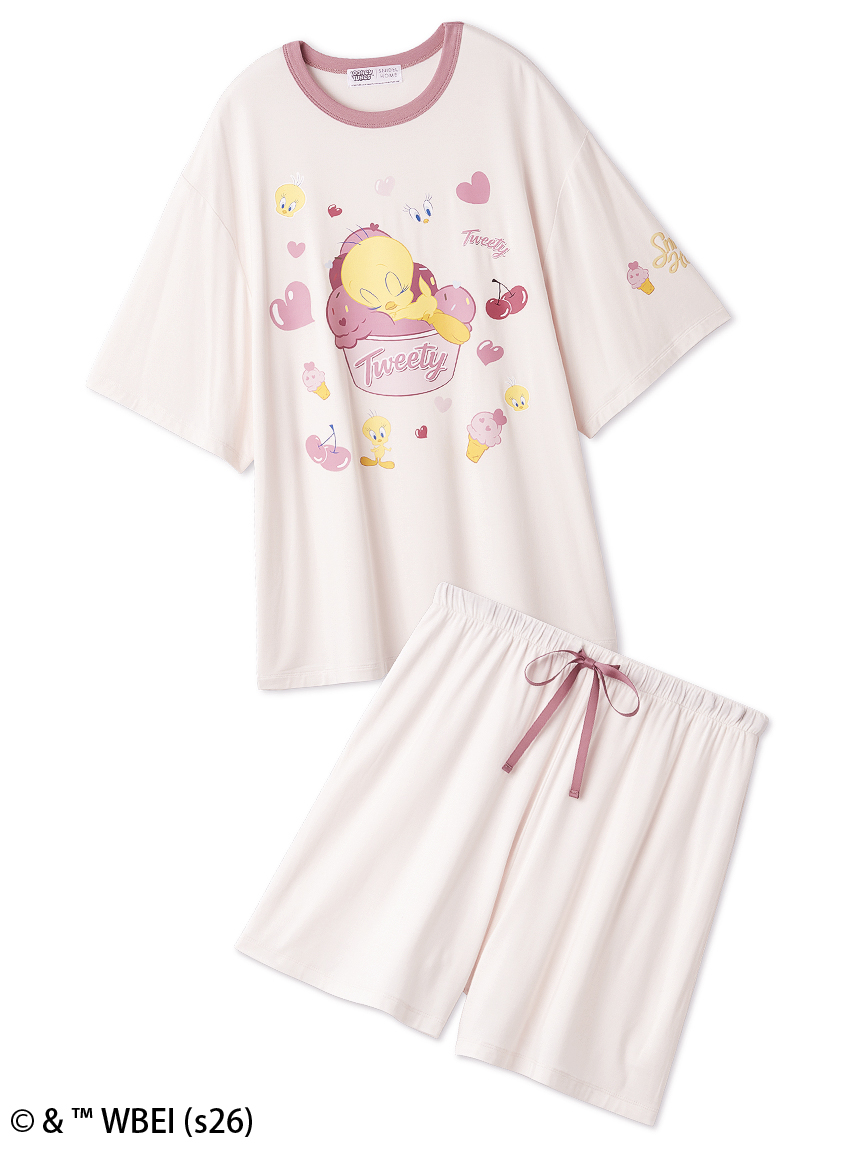 Tweety】【接触冷感】カットセットアップ(ワンピース)｜スナイデル