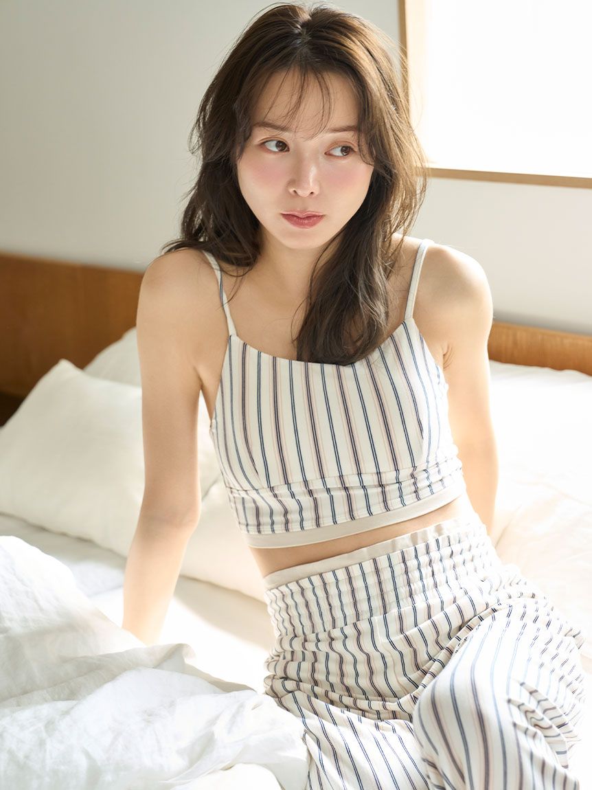 SNIDEL HOME HAPPYBOX2025 開襟シャツロングパンツセット SHCP252047_p_27_LL.jpg