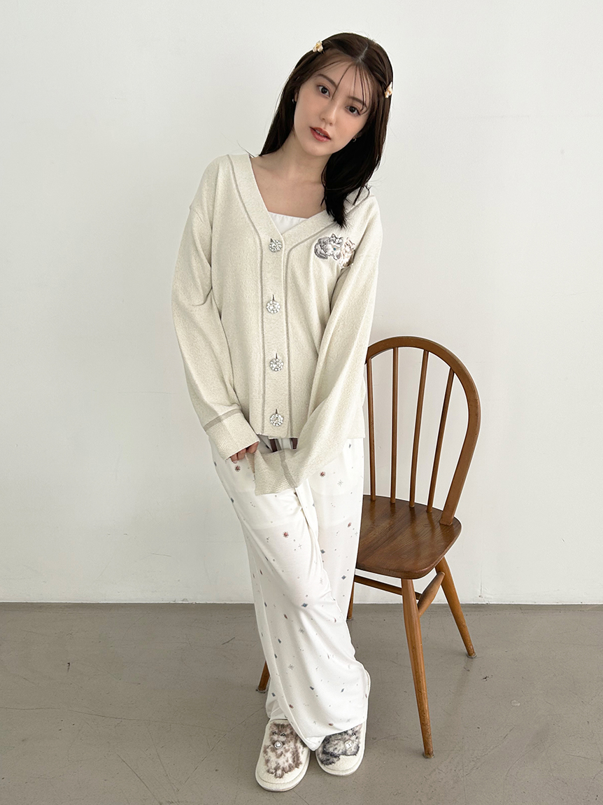 総柄ロングパンツ(ロングパンツ)｜スナイデルホーム｜SNIDEL