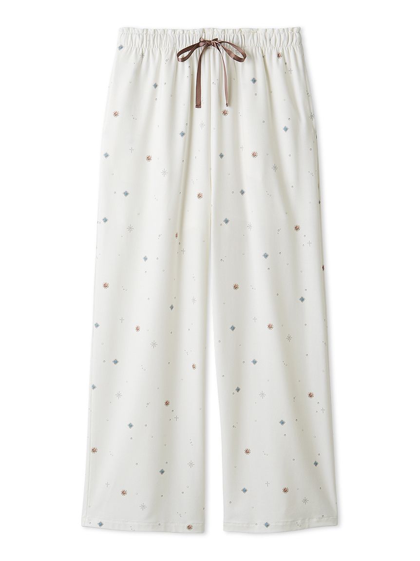 総柄ロングパンツ(ロングパンツ)｜スナイデルホーム｜SNIDEL