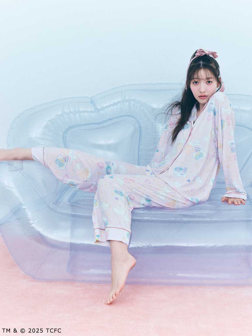 SNIDEL  ベアプリントロングパンツ SNIDEL HOME（スナイデルホーム）の「ダブルガーゼ チェリー