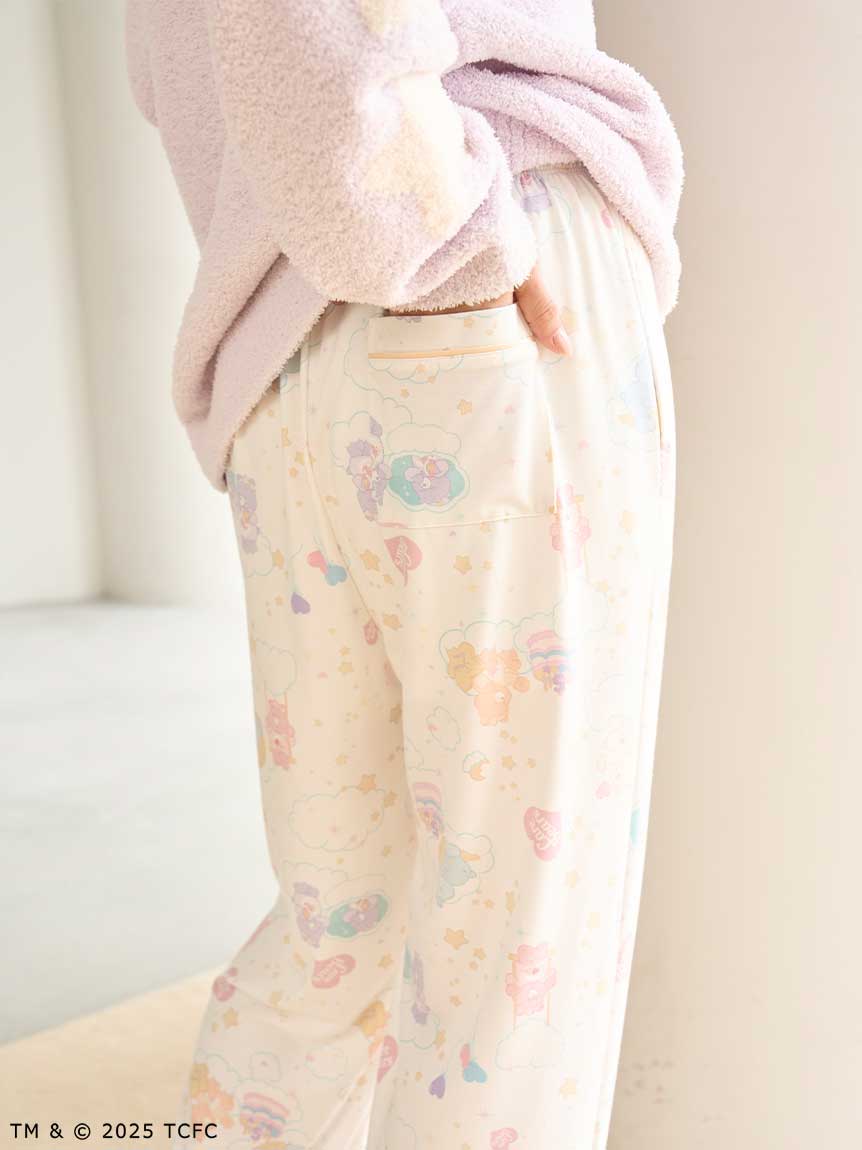 SNIDEL  ベアプリントロングパンツ セール】【Luxshine】【接触冷感】プリントロングパンツ（ルーム
