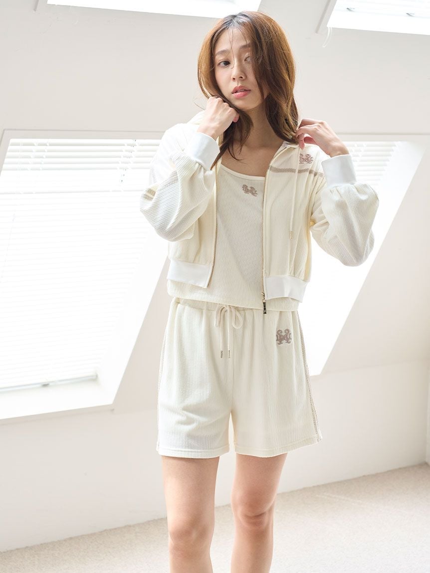 新作新品未使用❗️snidel ショートパンツ ワッシャープリーツフリルスカショーパン（ショートパンツ