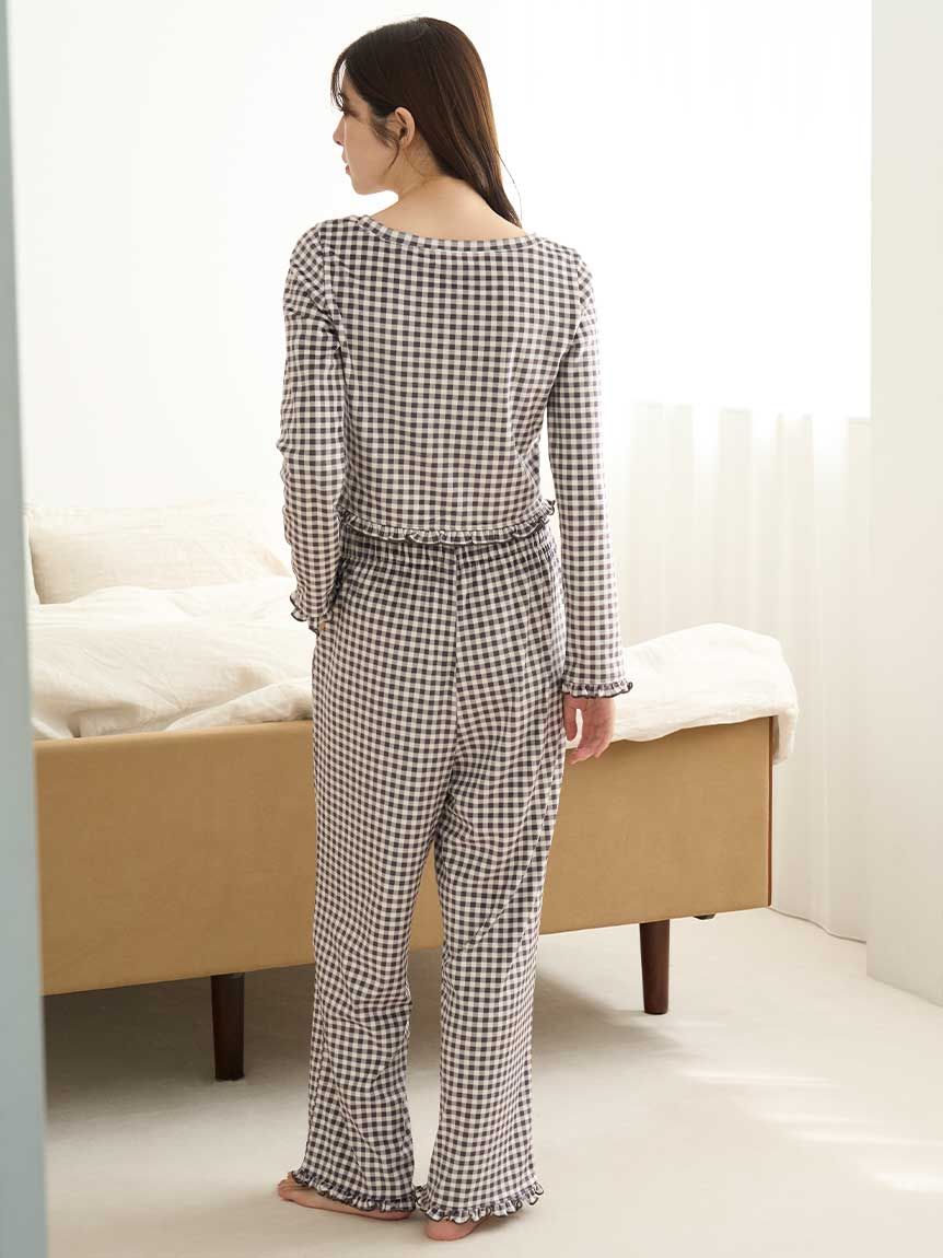 シルキーフリースパンツ(ロングパンツ)｜スナイデルホーム｜SNIDEL