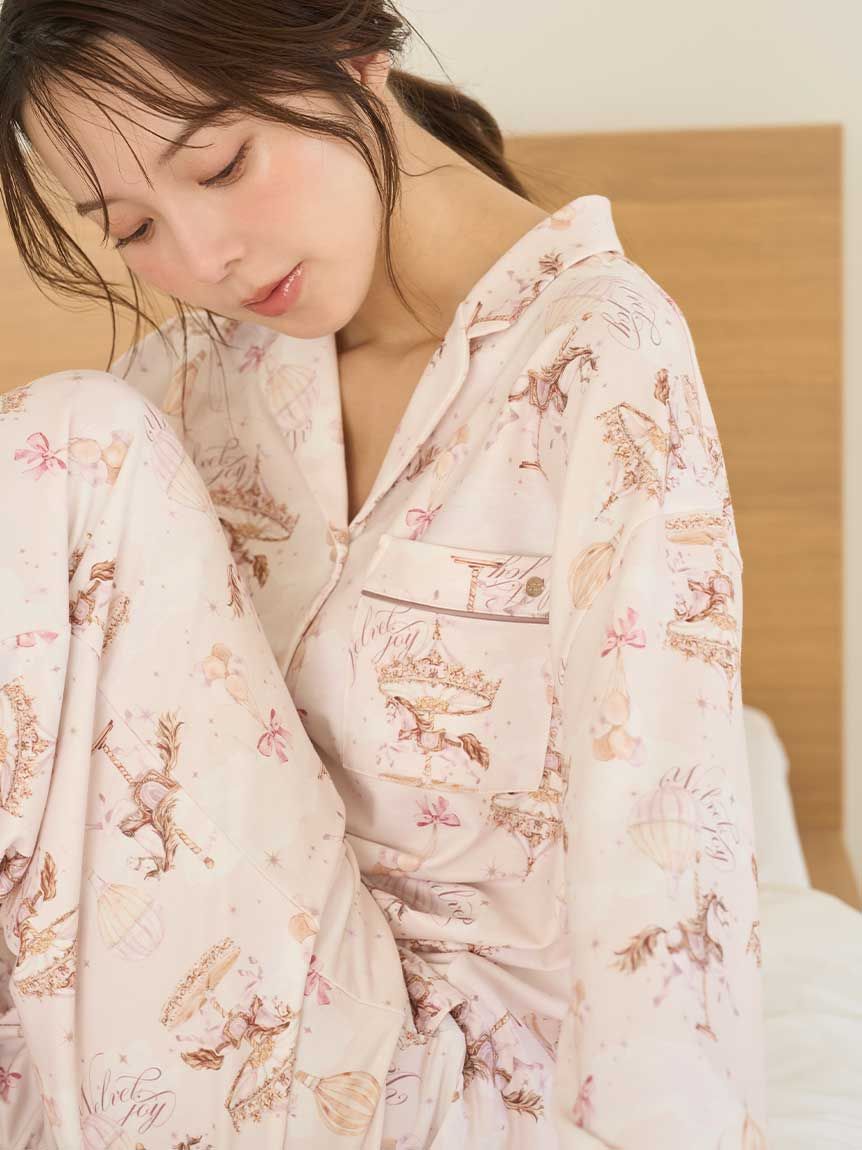 カルーセルプリントロングパンツ(ロングパンツ)｜スナイデルホーム