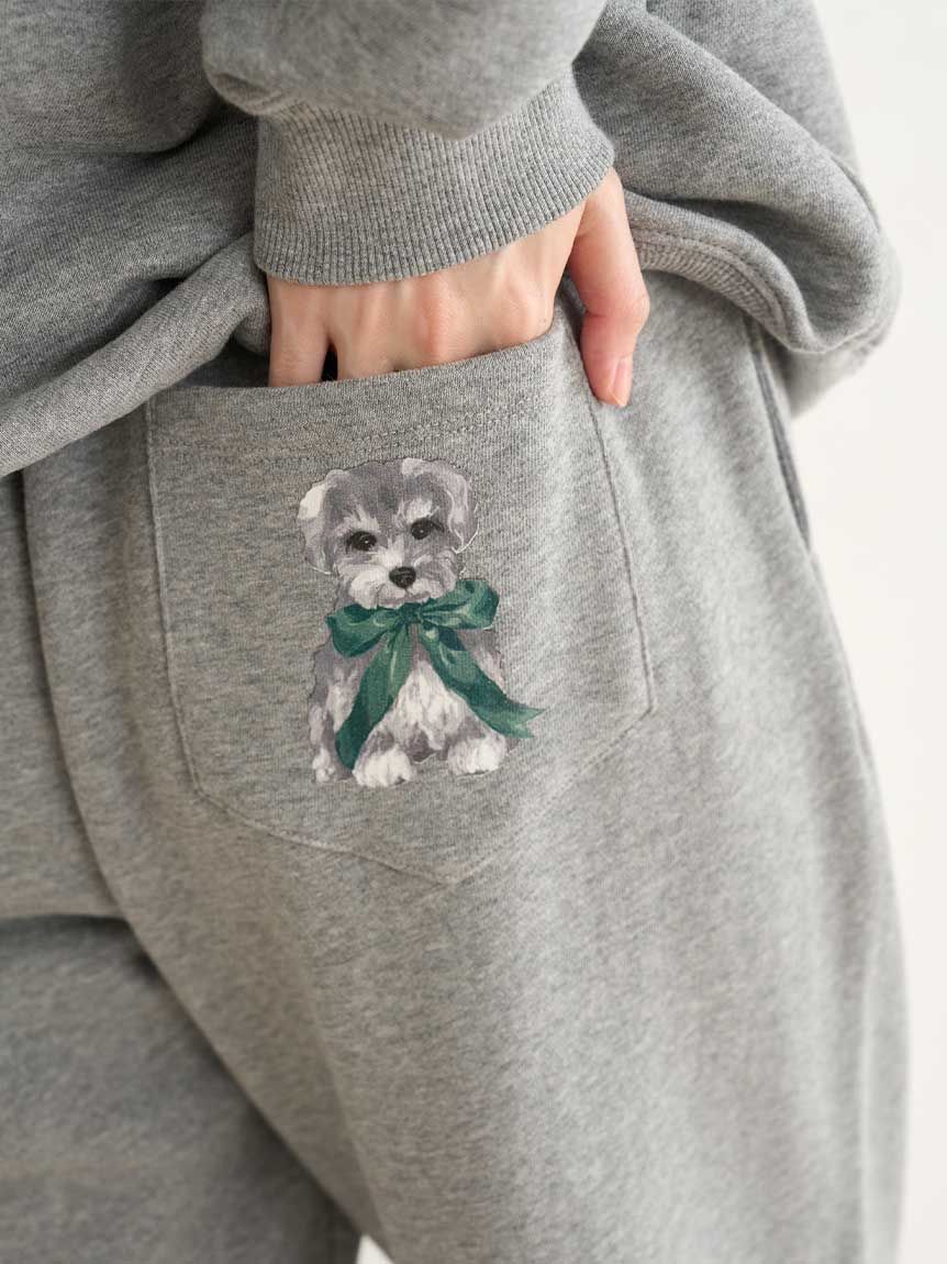 SNIDEL HOME × 新木優子】スウェットロングパンツ(ロングパンツ