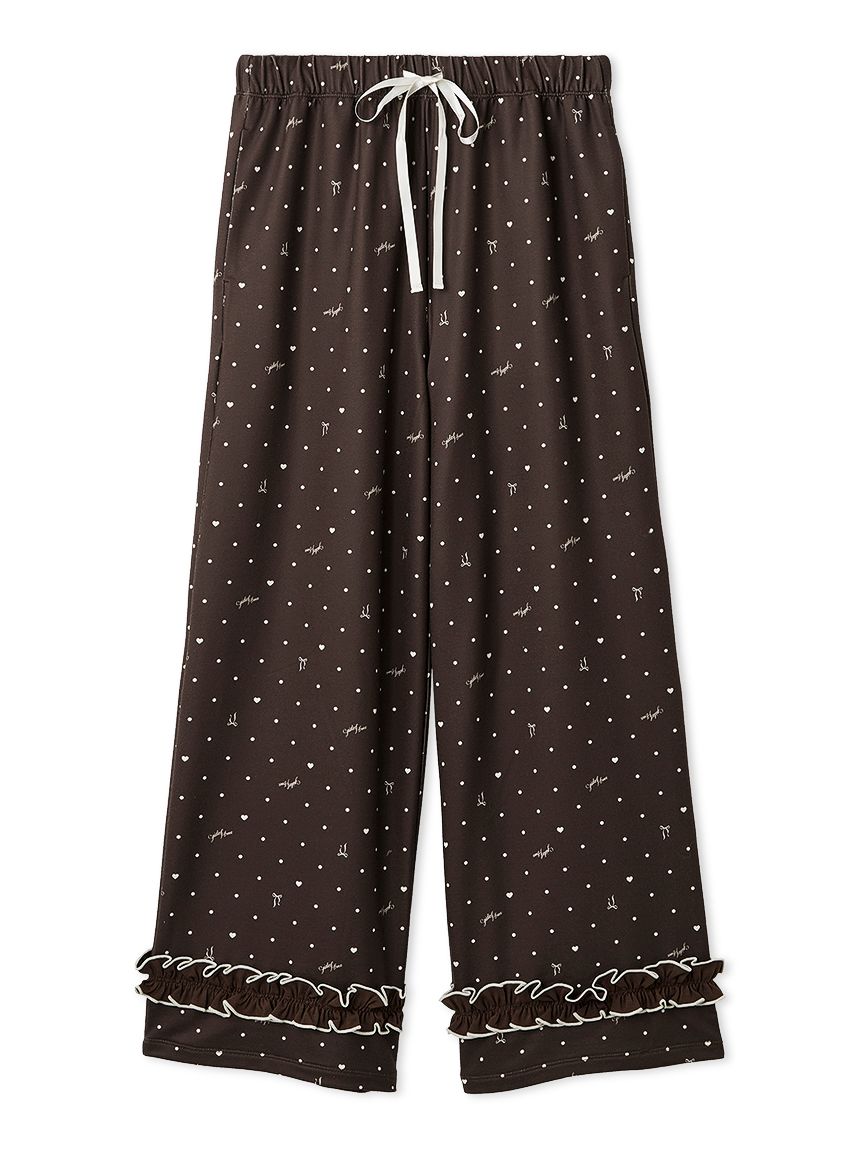 ハートドット柄ロングパンツ(ロングパンツ)｜スナイデルホーム｜SNIDEL