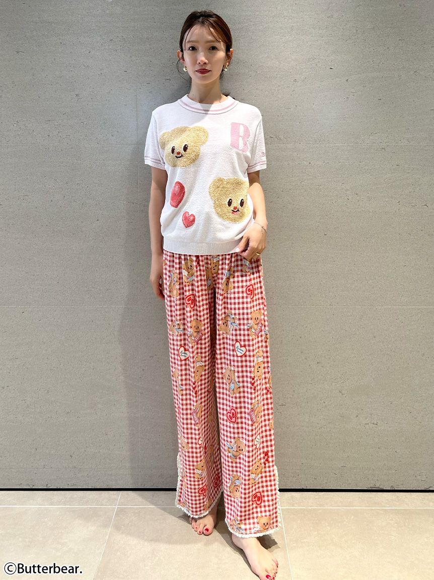 BUTTERBEAR】カットロングパンツ(ロングパンツ)｜スナイデルホーム