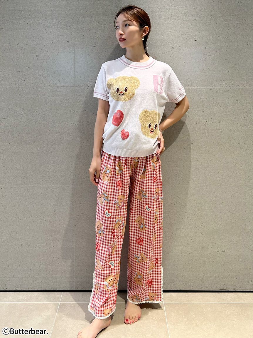 BUTTERBEAR】カットロングパンツ(ロングパンツ)｜スナイデルホーム