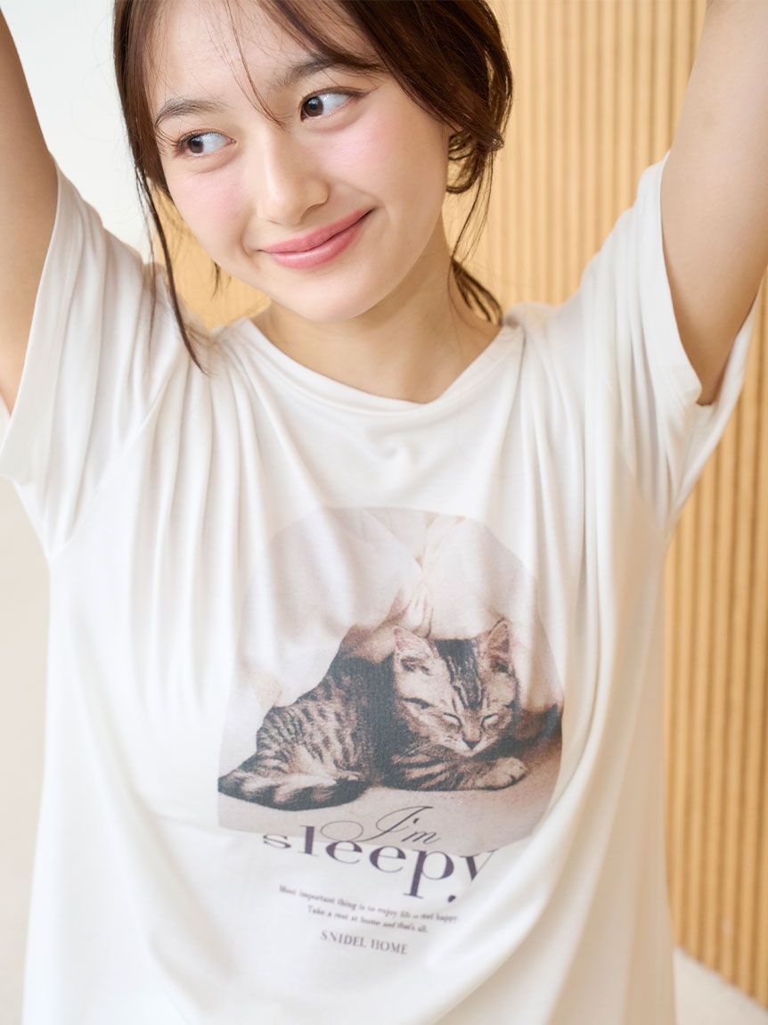 CAT Tシャツ(カットソー＆Tシャツ)｜スナイデルホーム｜SNIDEL