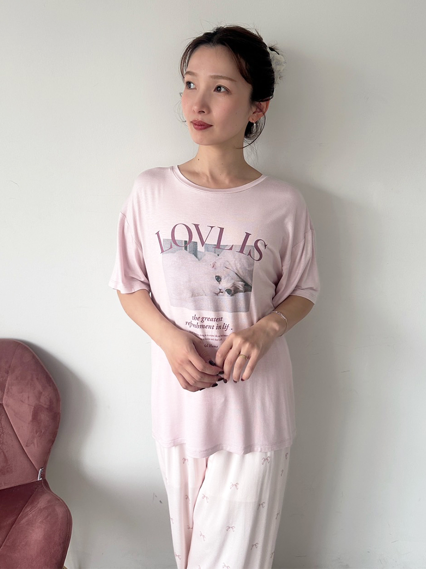 デザインカットTシャツ(カットソー＆Tシャツ)｜スナイデル