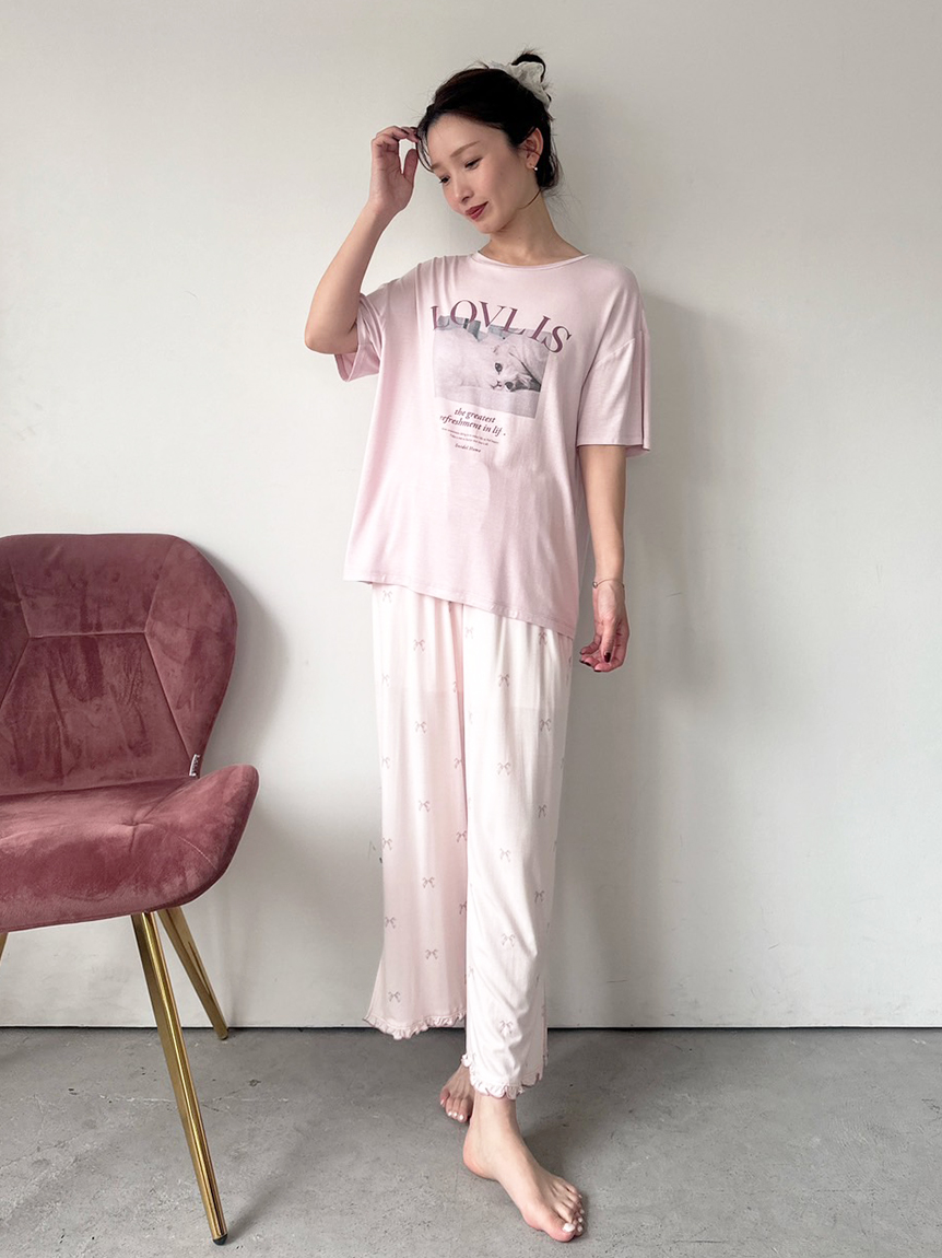 ■新品 【SNIDEL HOME】CATモチーフトップス SNIDEL HOME SUMMER COLLECTION 大人気CATシリーズの新作が登場