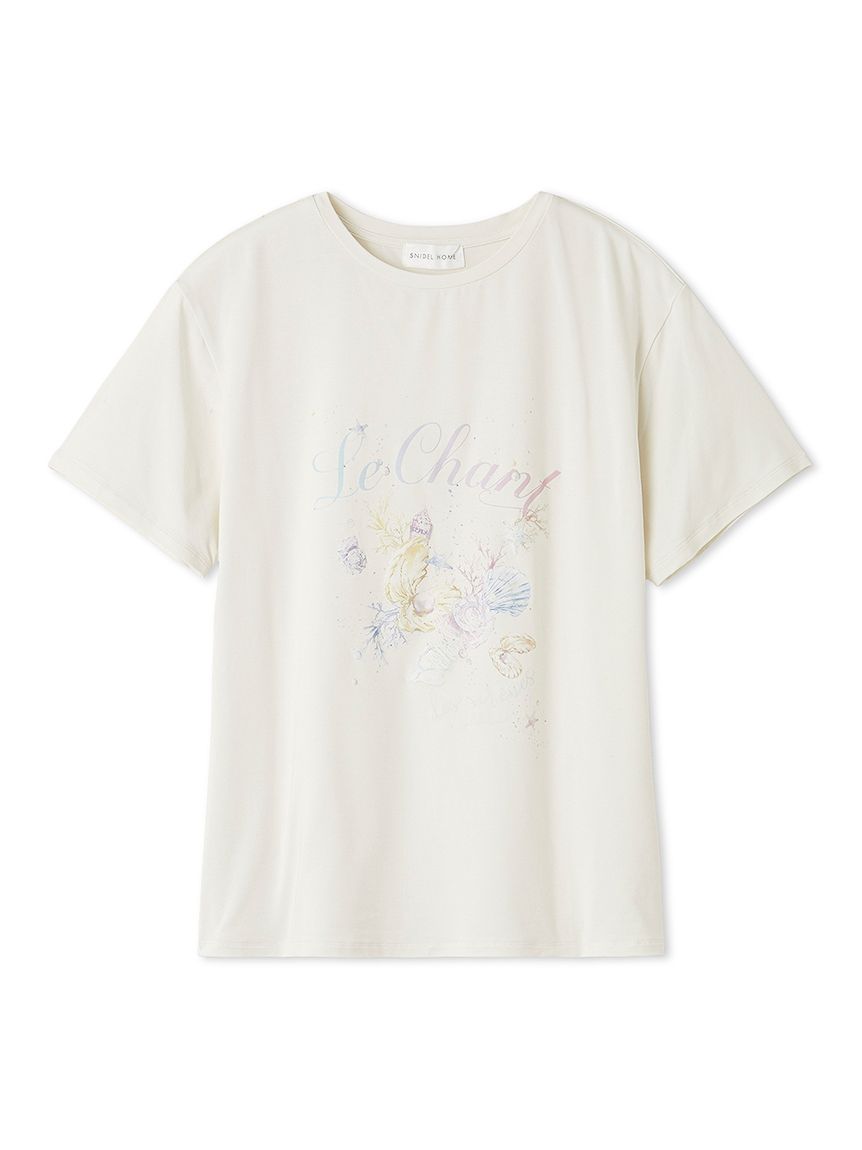 接触冷感】シェルTシャツ(カットソー＆Tシャツ)｜スナイデル