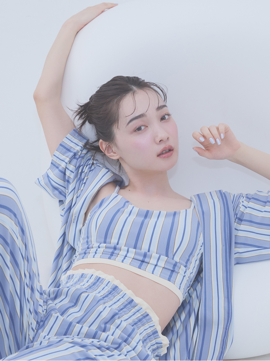 SNIDEL HOME（スナイデルホーム）の「【Silk】開襟シャツ×ロング