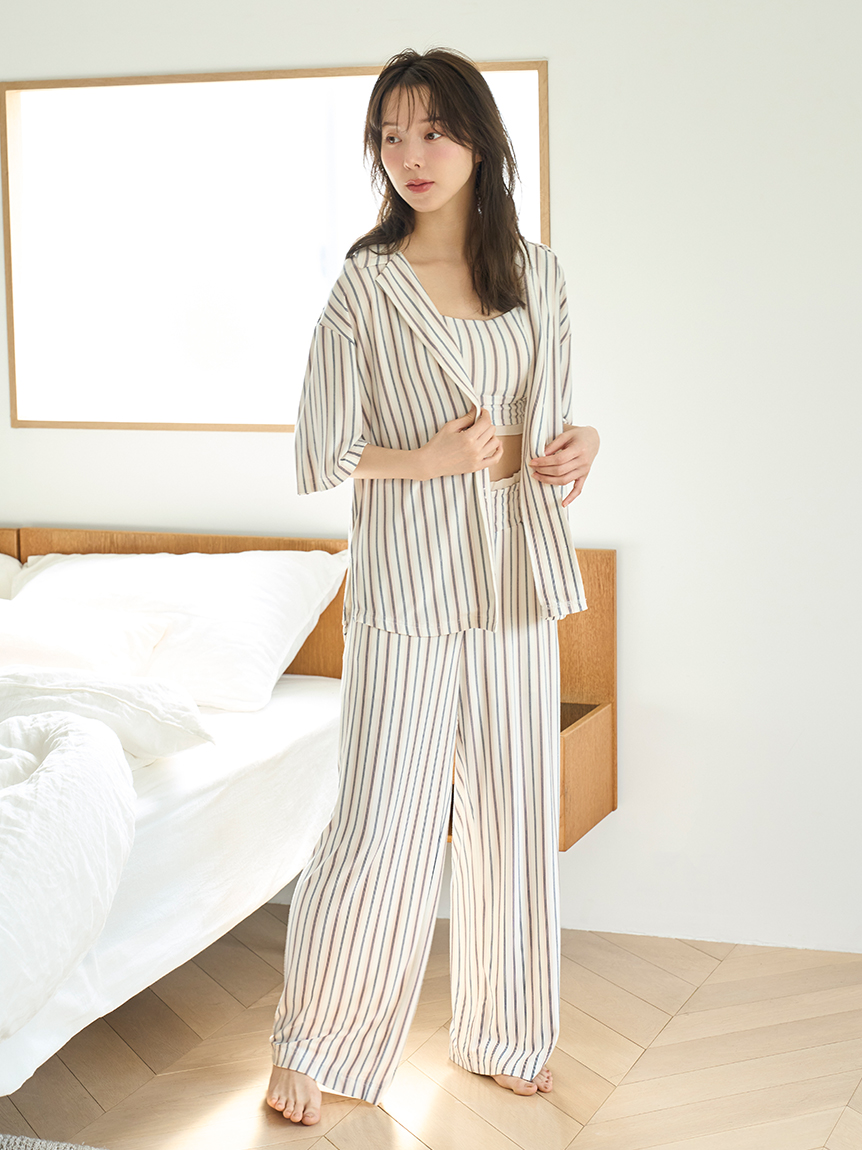 SNIDEL HOME｜カットレーヨン開襟シャツ | Rakuten Fashion(楽天