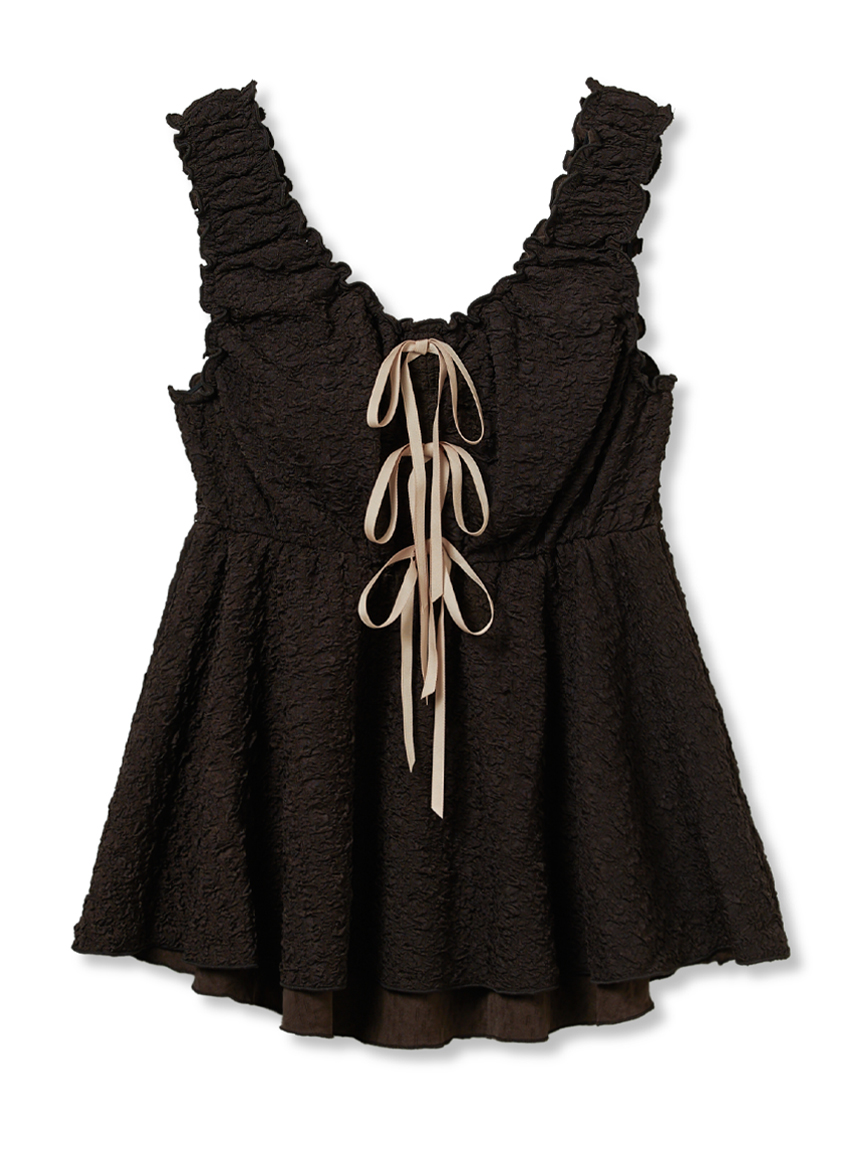 ポップコーンタンクトップ(キャミソール)｜スナイデルホーム｜SNIDEL