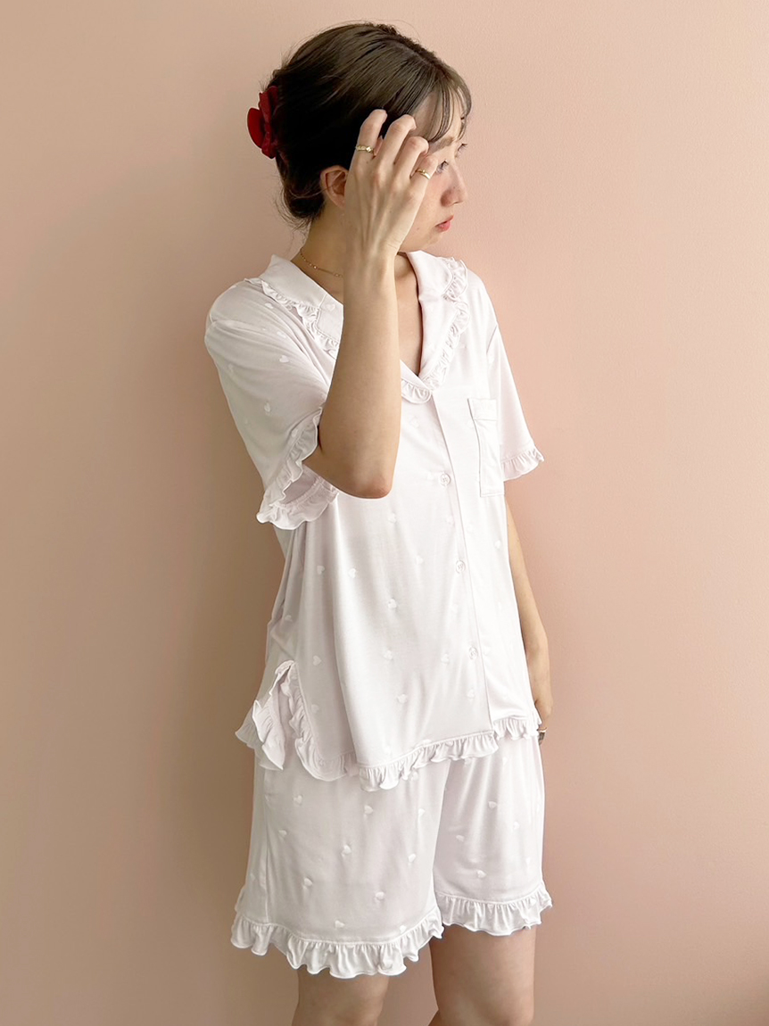 接触冷感】カットレーヨン開襟シャツ(シャツ＆ブラウス)｜スナイデル