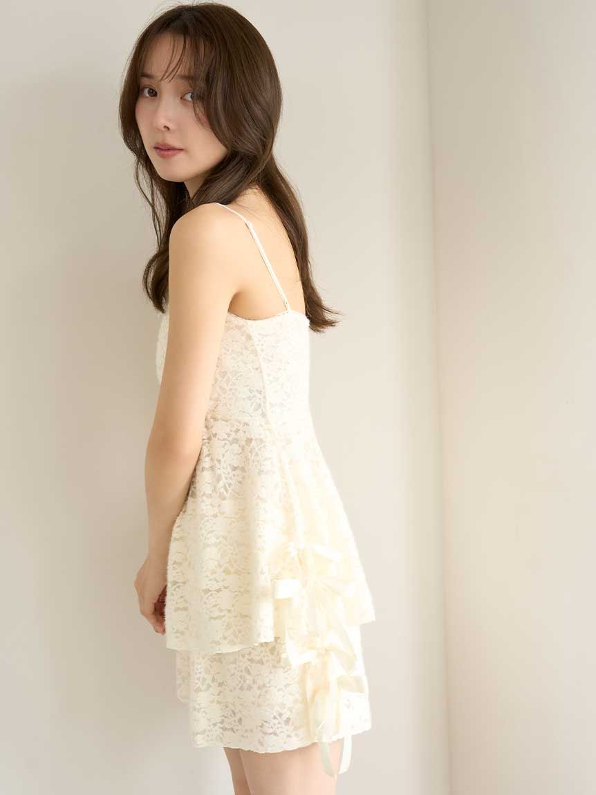 Halloween】レースリボンキャミソール(キャミソール)｜スナイデル