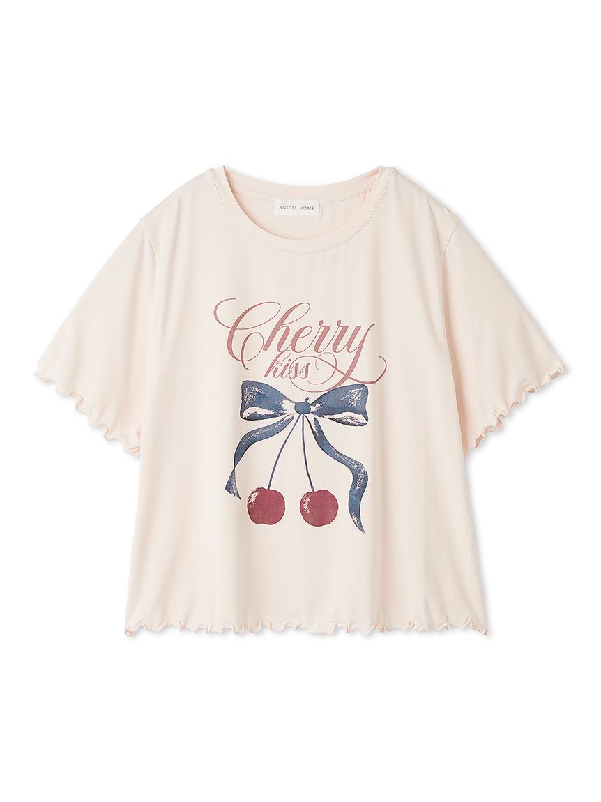 新品snidel ロンパース チェリー柄 さくらんぼ柄 snidel♡バラ柄ロンパース SNIDEL HOME - 新品 スナイデル 新品 スナイデルホーム チェリー さくらんぼ ロンパース