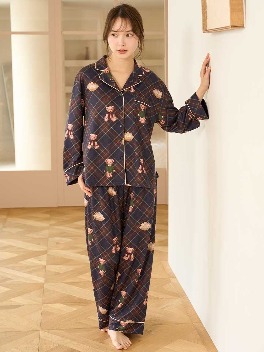 snidel  完売品　bear 3点セットです Bear開襟シャツ(シャツ＆ブラウス)｜スナイデルホーム｜SNIDEL