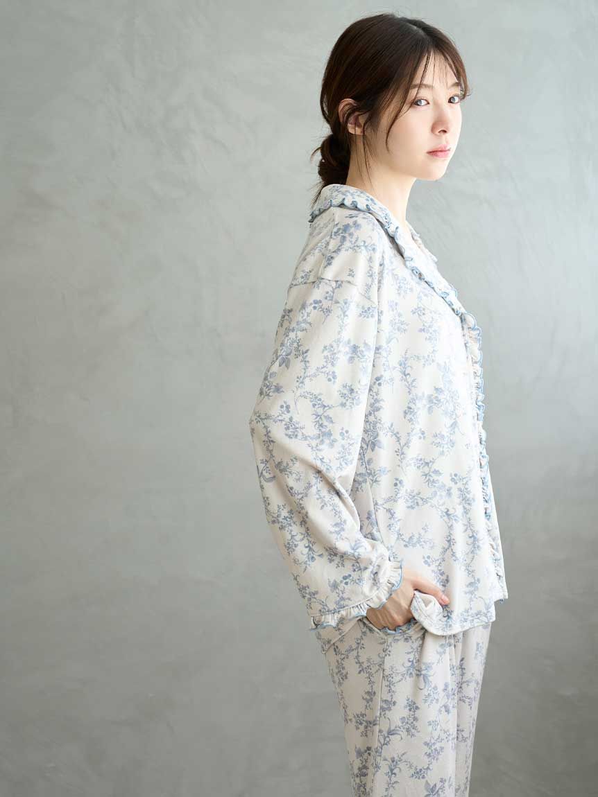 スナイデルホーム シルキーフリース開襟シャツ SNIDEL  送料無料 シルキーフリース開襟シャツ(シャツ＆ブラウス)｜スナイデルホーム